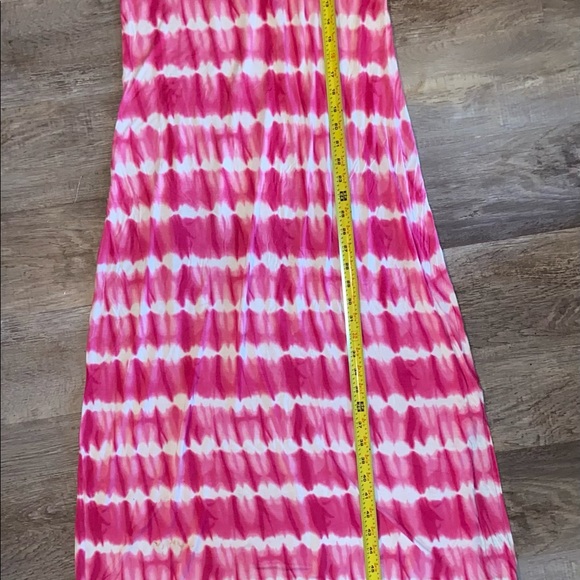 Design History Women’s Short Sleeve Cold Shoulder Tie Dyed Spandex Dress Small - Picture 7 of 11